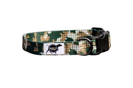 CASCADE DOG COLLAR GRASSLAND CAMO L/XL