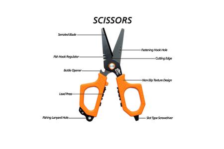 MAD KATZ  SCISSORS PRO SERIES BAIT SHEAR