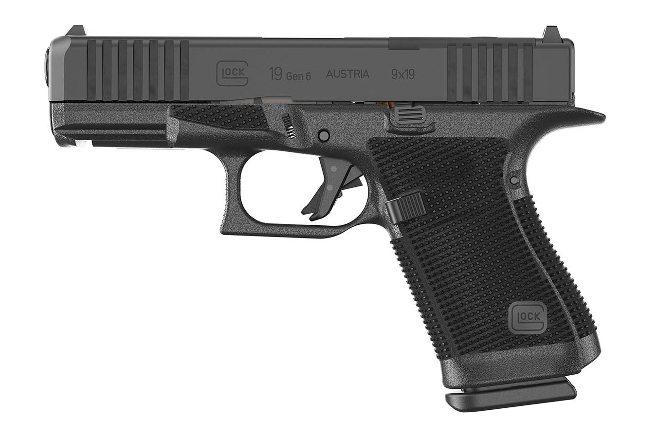 Glock 19 Gen6 9mm Optic Ready Pistol (10 Round Model)