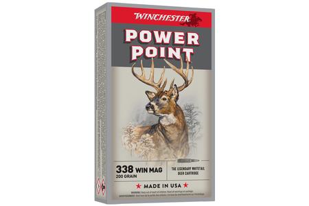 Winchester 338 Win Mag 200 gr Power-Point Super-X 20/Box