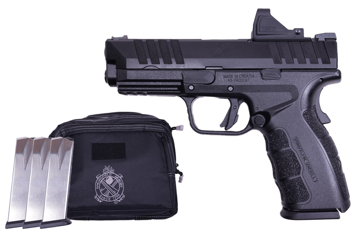 No. 13 Best Selling: SPRINGFIELD XD 9MM MOD-4 4` BLACK OSP PAC
