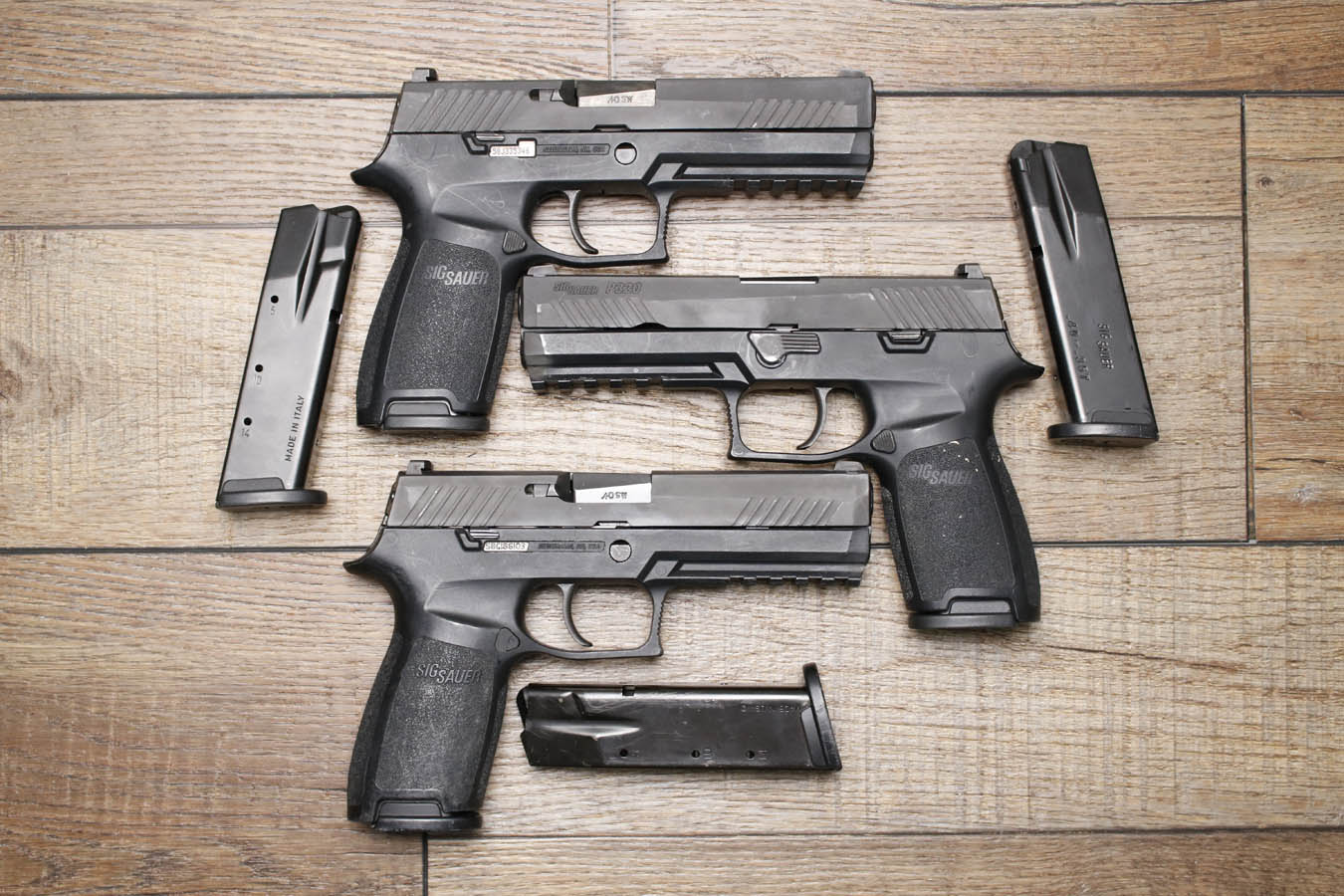 Sig Sauer P320 Full Size 40 S&W Police Trade-In Pistol (Good Condition) with Night Sights