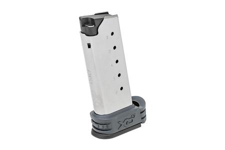 .45 ACP 6-ROUND XD-S® MID-SIZE MAGAZINE W/GRAY SLEEVES FOR BACKSTRAPS 1  2 