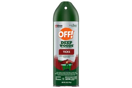 OFF! SPORTSMEN TICK 6 OZ AEROSOL 