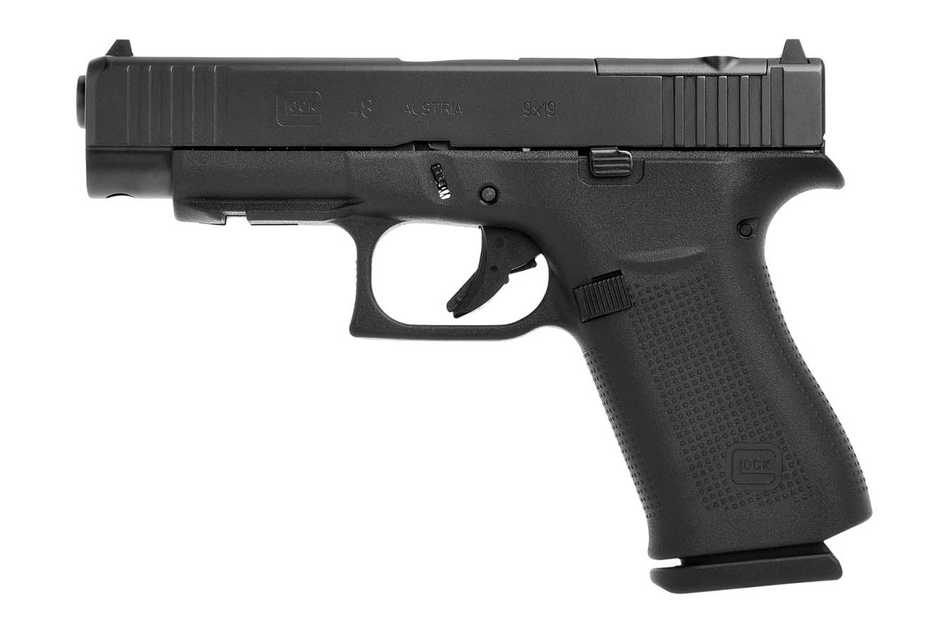 Glock Model 48 MOS Slimline Compact 9mm Semi-Auto Pistol