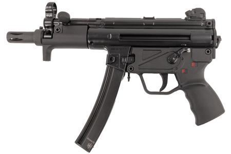 MILITARY ARMAMENT CORPORATION MAC 5K 9MM 5.8` BARREL ROLLER DELAYED BLOW BACK PISTOL 2-30RND MAGS