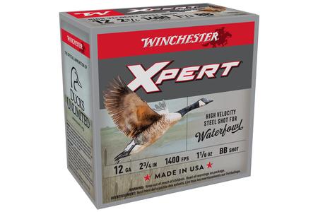 12 GA 2-3/4 IN 1-1/8 OZ XPERT HI-VELOCITY STEEL SUPER-X