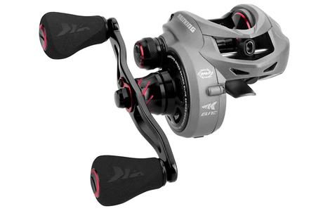  DEADBOLT CASTING REEL, RIGHT HAND, 7.4:1 GEAR RATIO, SILVER