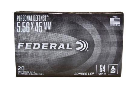 5.56 X 45MM 64GR TACTICAL BONDED 