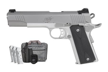 Kimber 1911 Stainless LW 45ACP Special Edition Pistol with MFT Holster, Three Mags and Bag
