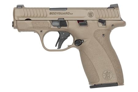 SMITH AND WESSON SW BODYGUARD 2.0, .380 AUTO, 2.75` BARREL, THUMB SAFETY, FDE, (1) 10-RD  (1) 1