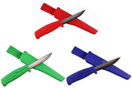NEON COLOR BAIT KNIFE WITH SHEATH