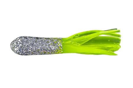 CRAPPIE TUBE-GLITTERHEAD 1.5IN@SILVER/CHART (50PK