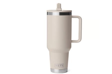 RAMBLER 40 OZ TRAVEL STRAW MUG CAPE TAUPE
