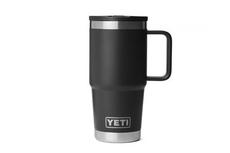 RAMBLER 20 OZ TRAVEL STRAW MUG BLACK