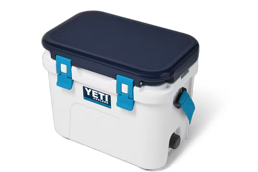 Yeti Coolers Roadie 15 20th Anniversary White and Blue