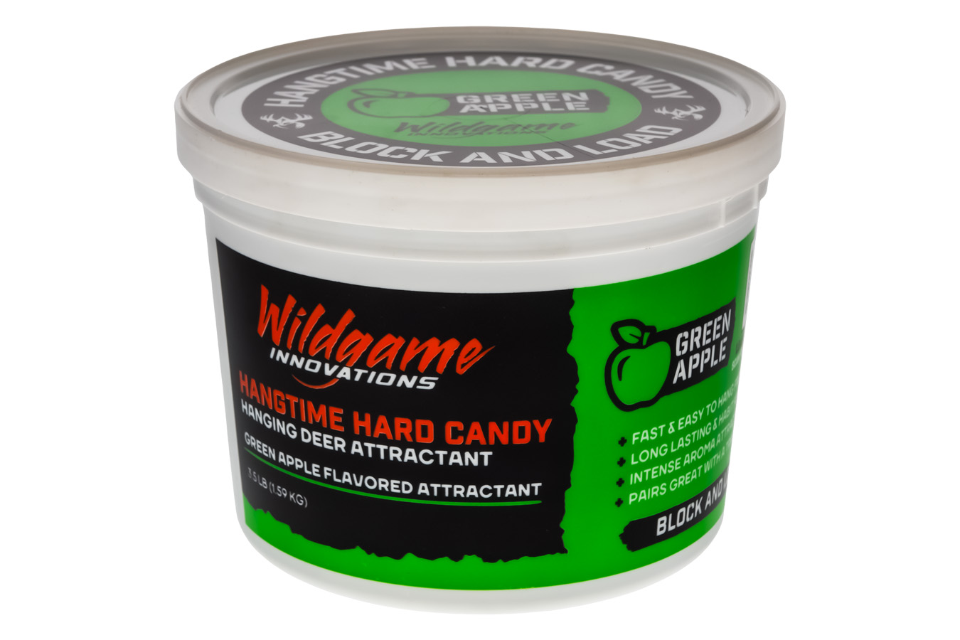 Wildgame Innovations Hangtime Hard Candy Block 3.5LB (Apple)