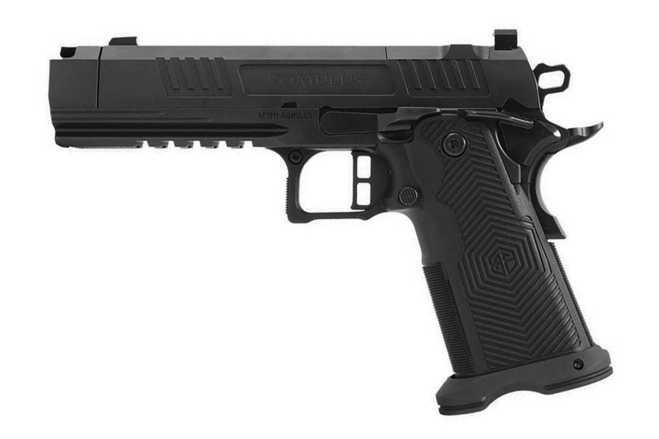 Alpha Foxtrot AF1911 Romulus 9mm Double Stack 1911 Semi-Auto Pistol with Compensator
