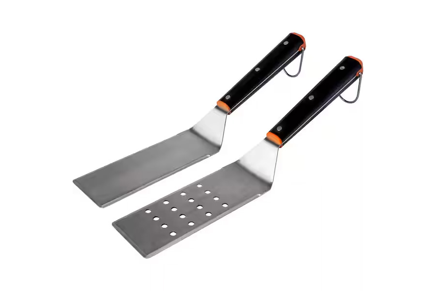 Traeger Grills Stainless Steel Flat Top Grill Spatula 2-Pack