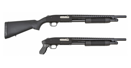 MOSSBERG 500 12 Gauge Shotgun with Heatshield Pistol Grip Kit