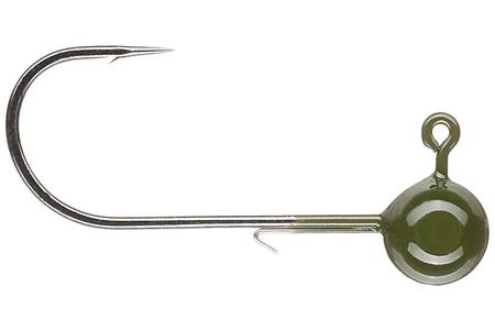 TUNGSTEN BALL JIG 1/4OZ. OLIVE