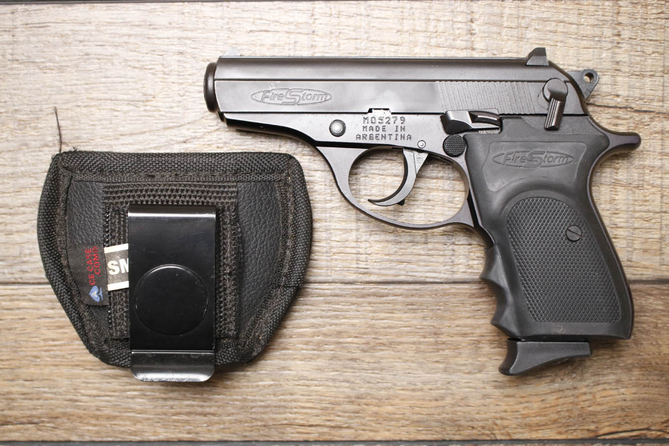 Bersa Firestorm 380 ACP Police Trade-In Pistol with Holster