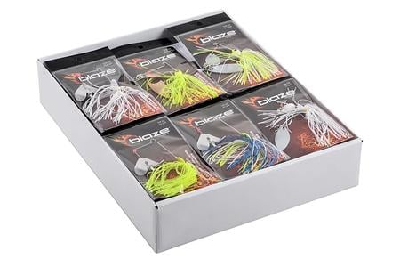 SPINNERBAIT/BUZZ ASST 48PC 