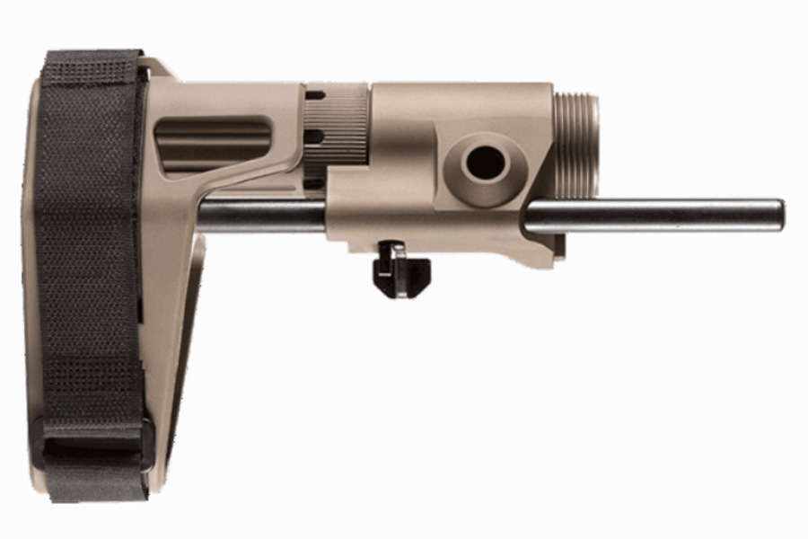 Maxim Defense Gen 6 CQB Brace for PDW Pistols Flat Dark Earth
