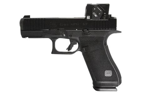 45 GEN6 W/AIMPOINT CROSSOVER 9MM LUGER 17+1 4.02` BLACK GMB BARREL