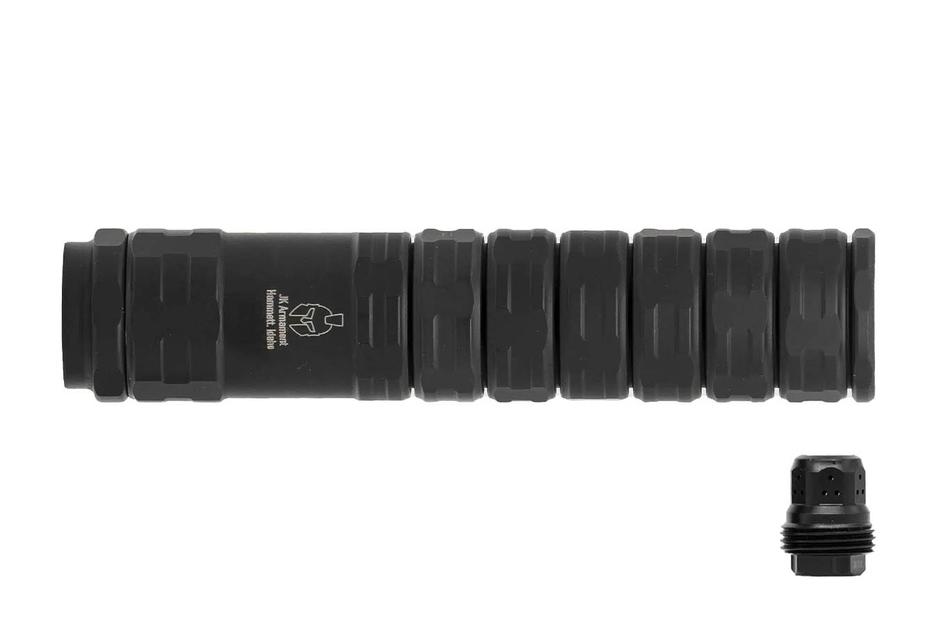 JK Armament 155 RPX 30K 30 Caliber Modular Suppressor with HUB Thread Taper Mount