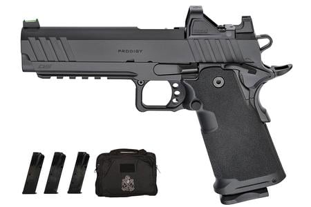 PRODIGY 2011 9MM PISTOL 5 IN BBL GREEN DOT OPTIC AOS PAC