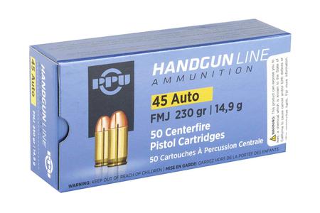 45 ACP 230 GR FMJ 50/BOX