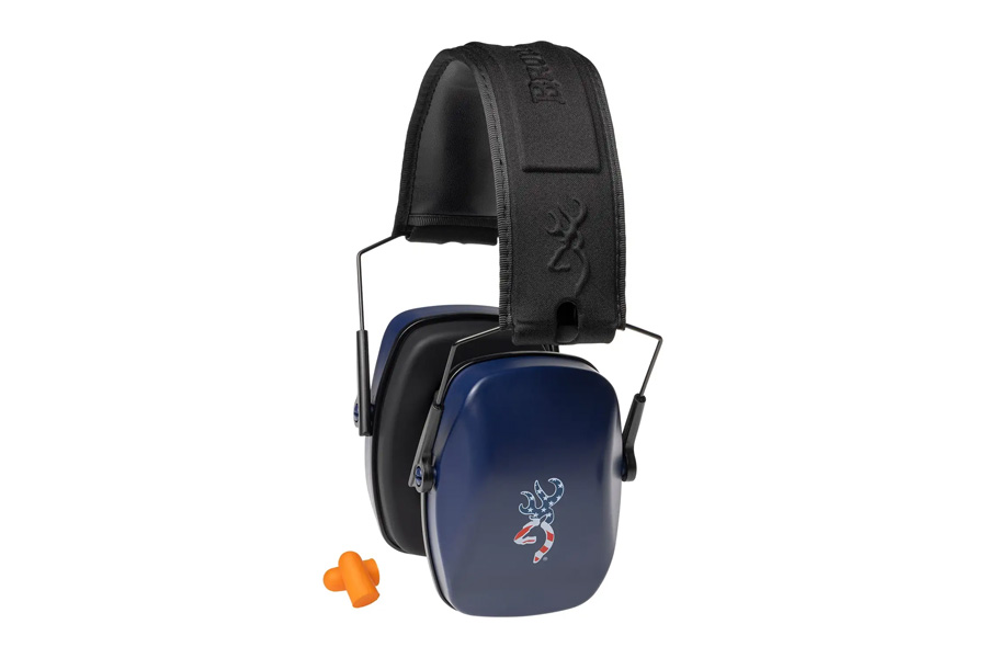 Browning Buckmark III Muffs Red White Blue