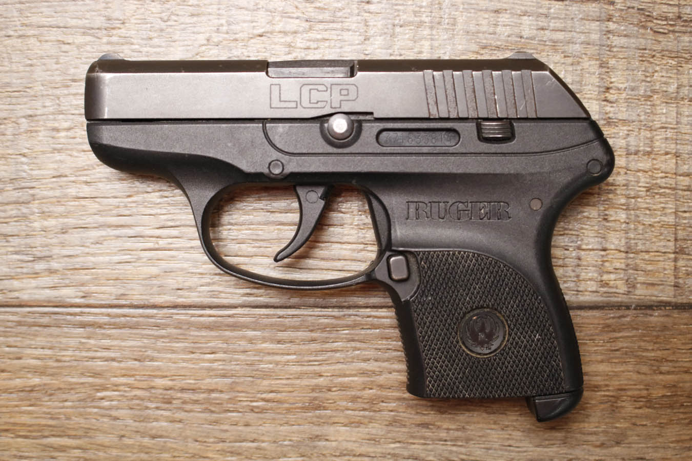 Ruger LCP 380 ACP Police Trade-In Pistol (No Magazine)