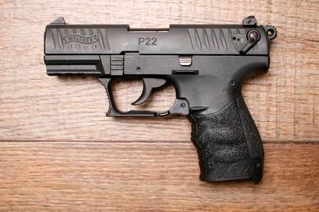 WALTHER P22 22 LR USED