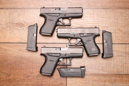 43 9MM US MADE POLICE TRADE-IN (VERY GOOD) CONDITION