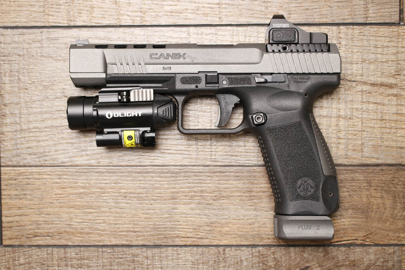 Canik TP9SFX 9mm Police Trade-In Pistol with Vortex Red Dot Sight
