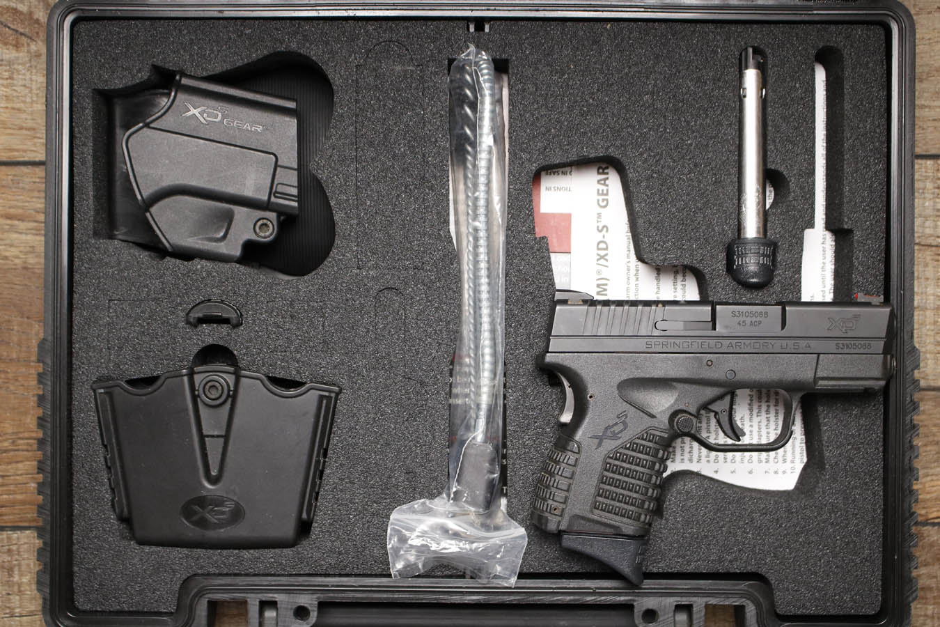 Springfield XDS-45 45 ACP Police Trade-In Pistol with Original Box and Two Magazines
