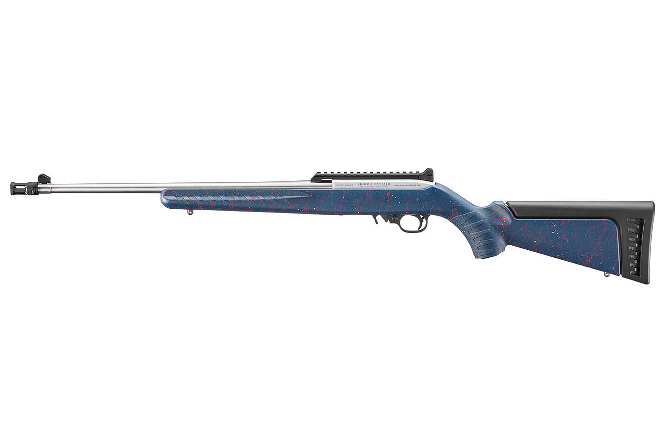 No. 6 Best Selling: RUGER 250TH ANNIVERSARY 22 LR 10+1 18.50` SATIN STAINLESS THREADED BARREL