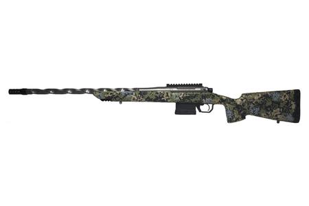 VANDAL X 22 CREEDMOOR 18` BLACK FLUTED THREADED BARREL, DRILLED  TAPPED RECEIVE