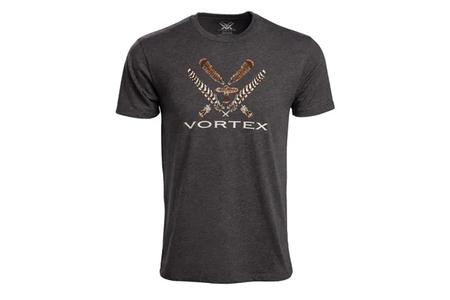 MENS TURKEY CORE LOGO SS TEE CHARCOAL HEATHER