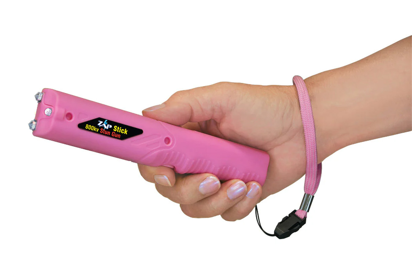 Personal Security Products  Pink Zap Stick 800000 Volt Stun with Flashlight