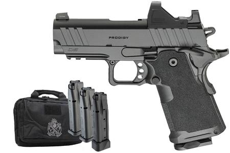 SPRINGFIELD PRODIGY 9MM COMPACT 3.5 IN BARREL GREEN DOT OPTIC AOS PAC 
