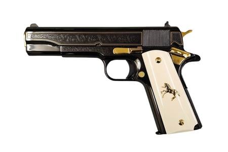 CLT CLASSIC 1911 45ACP POLISHED GOLD ENGRAVED 45ACP