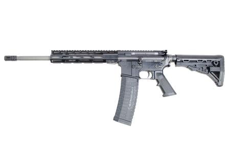 5.56X45 WITH 16` BARREL  10` MLOK RAIL   FLIP UP SIGHTS AND  60RD MAG