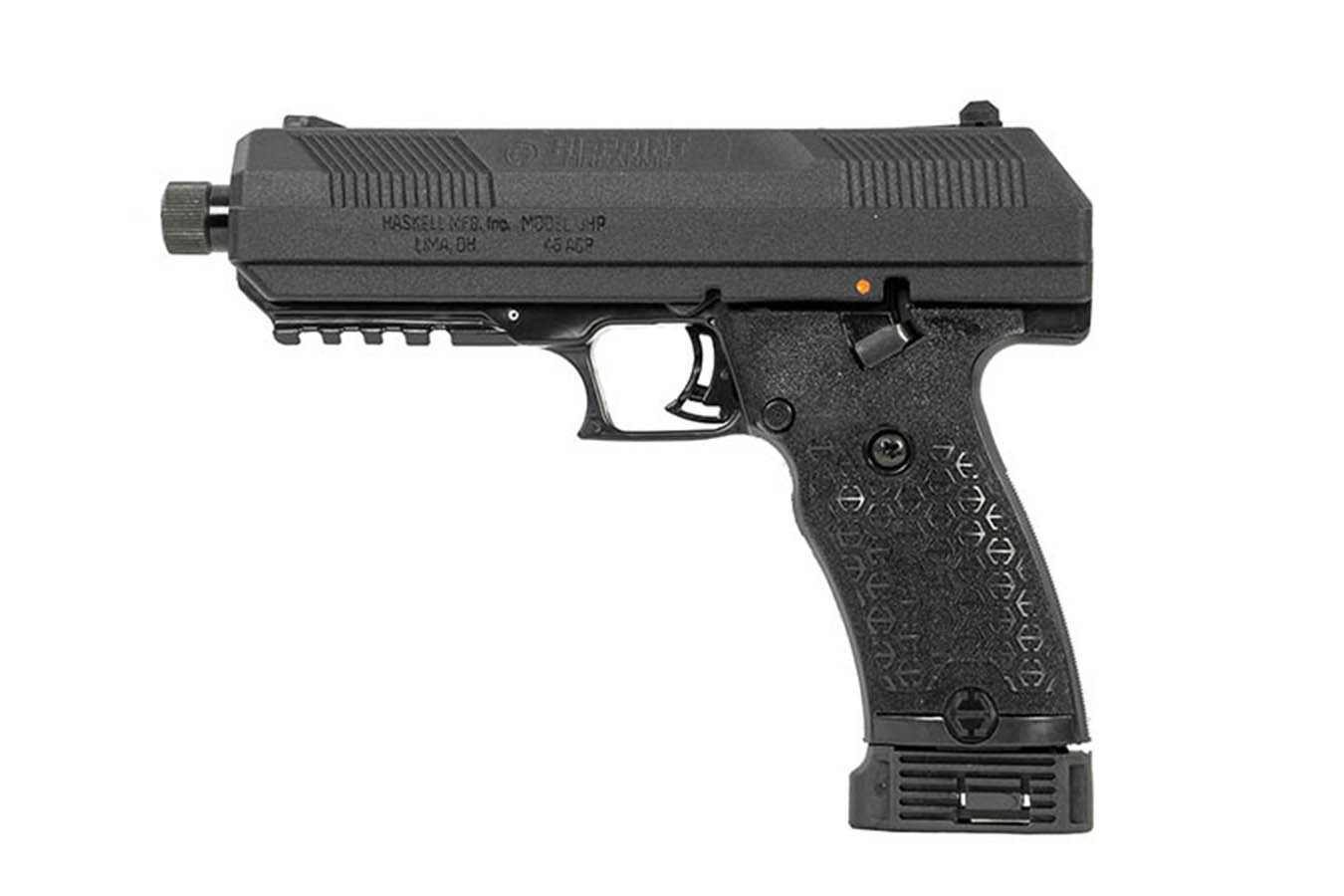 Hi Point JHP-45 Gen 2 45 ACP Full-Size Pistol with Black Finish and Threaded Barrel