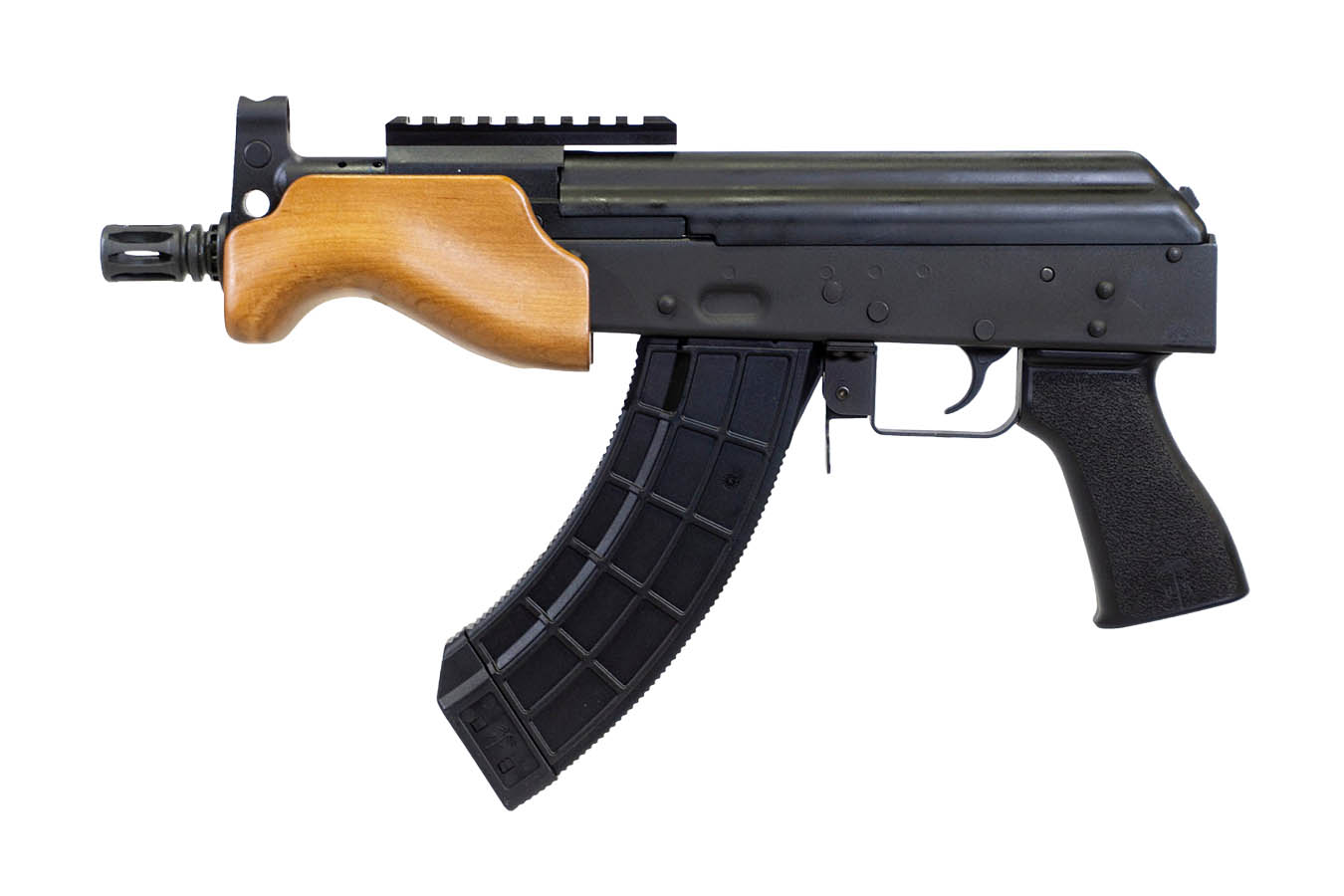 Century Arms Micro Draco 7.62x39mm Pistol Ak With Wood Fore Grip