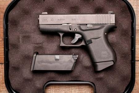 43 9MM LUGER USED PISTOL (GOOD)