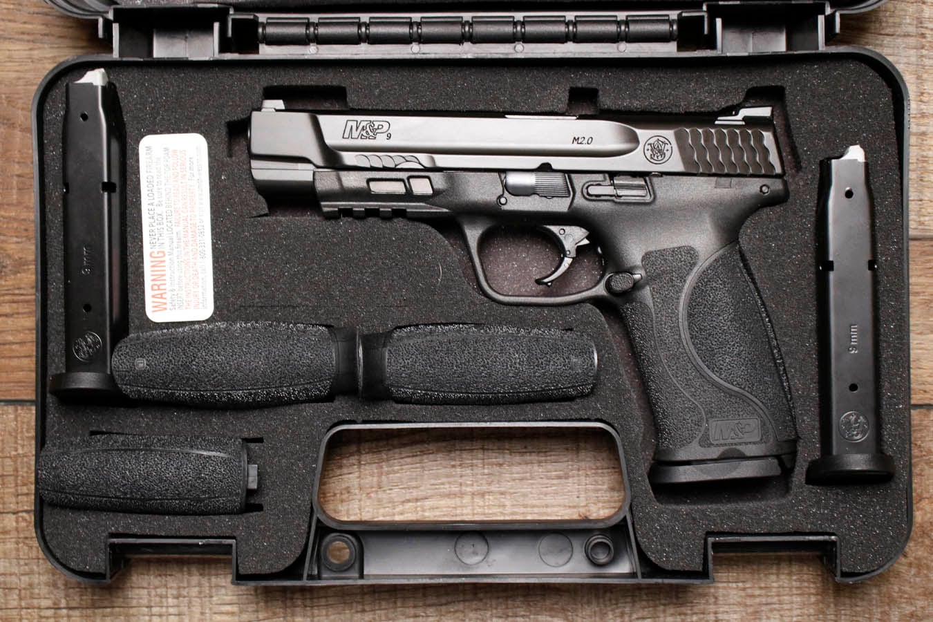 Smith & Wesson M&P9 M2.0 Full-Size 9mm Police Trade-in Pistol with Three Magazines and Original Box (New in Box)
