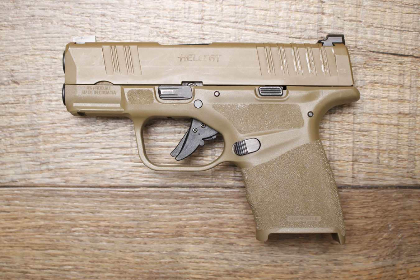 Springfield Hellcat 9mm FDE Police Trade-In Pistol (No Magazine)